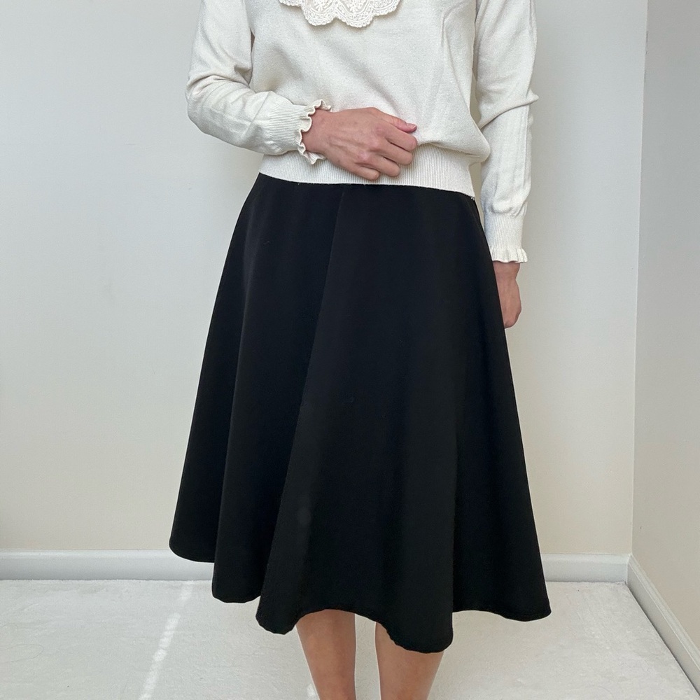 RockSteady Black Midi Skirt - Picture 6 of 6